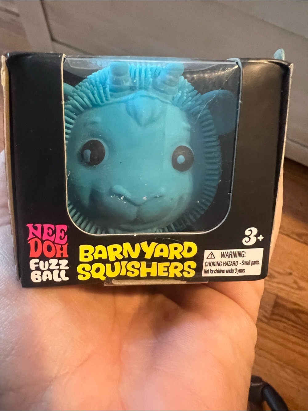 Barnyard Squishers Fuzz Ball - Blue